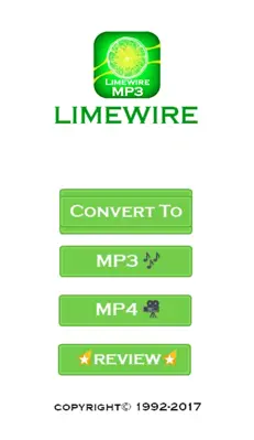 LimewireConvertisseur Tube vers Mp3 Mp4 android App screenshot 0